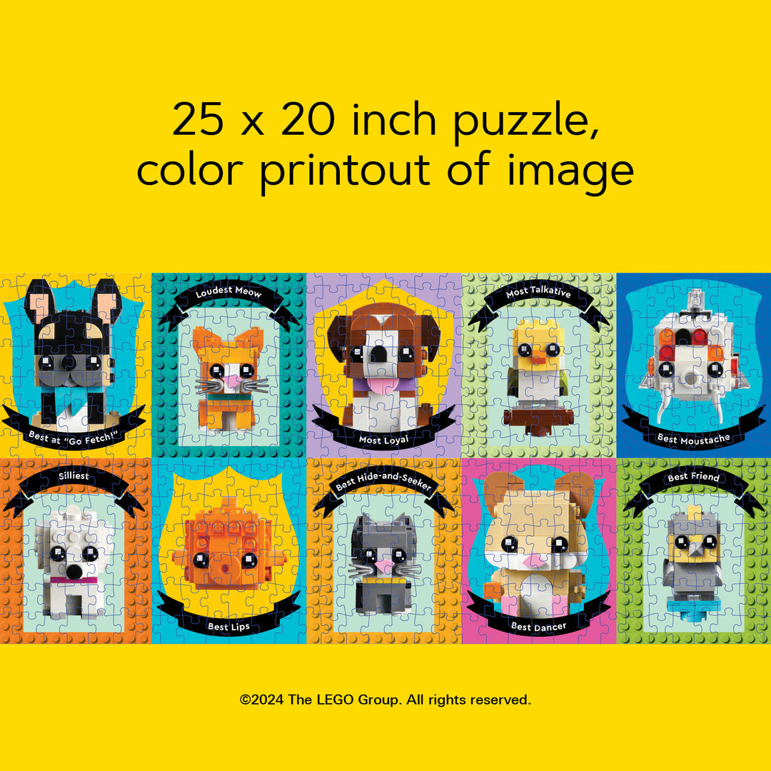 LEGO® Pet Pals 1000-Piece Puzzle