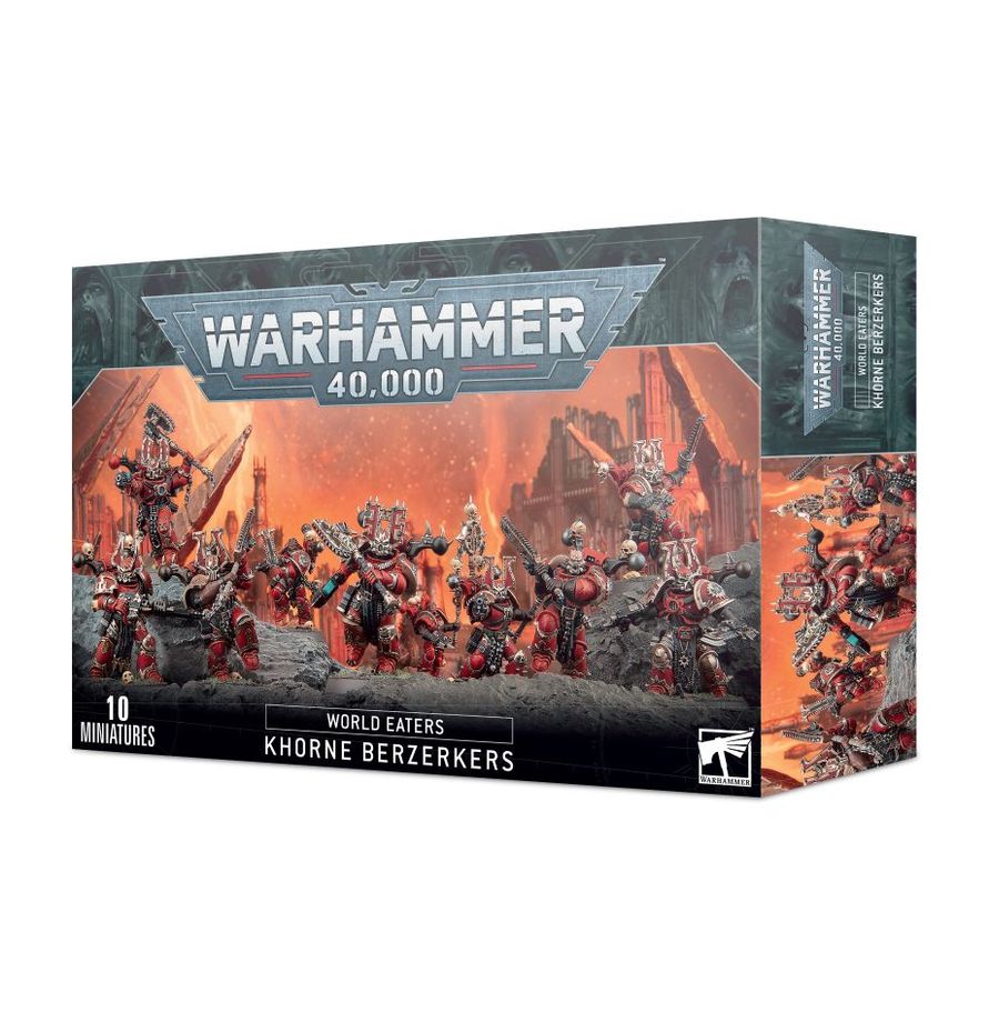 FINAL SALE: World Eaters: Khorne Berzerkers - Warhammer 40,000 Miniatures