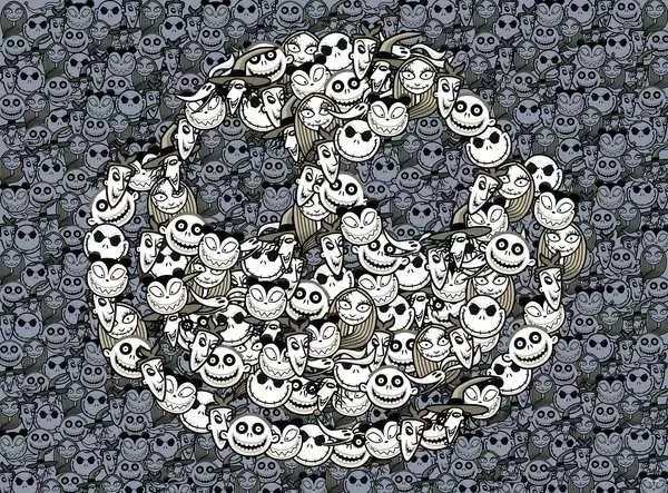 Ravensburger Jigsaw Puzzle Nightmare Before Christmas: King Of Fright - 500 Pieces Puzzle