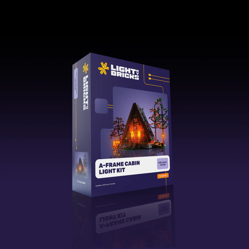Light My Bricks Light Kit 2.0 for LEGO® A-Frame Cabin 21338