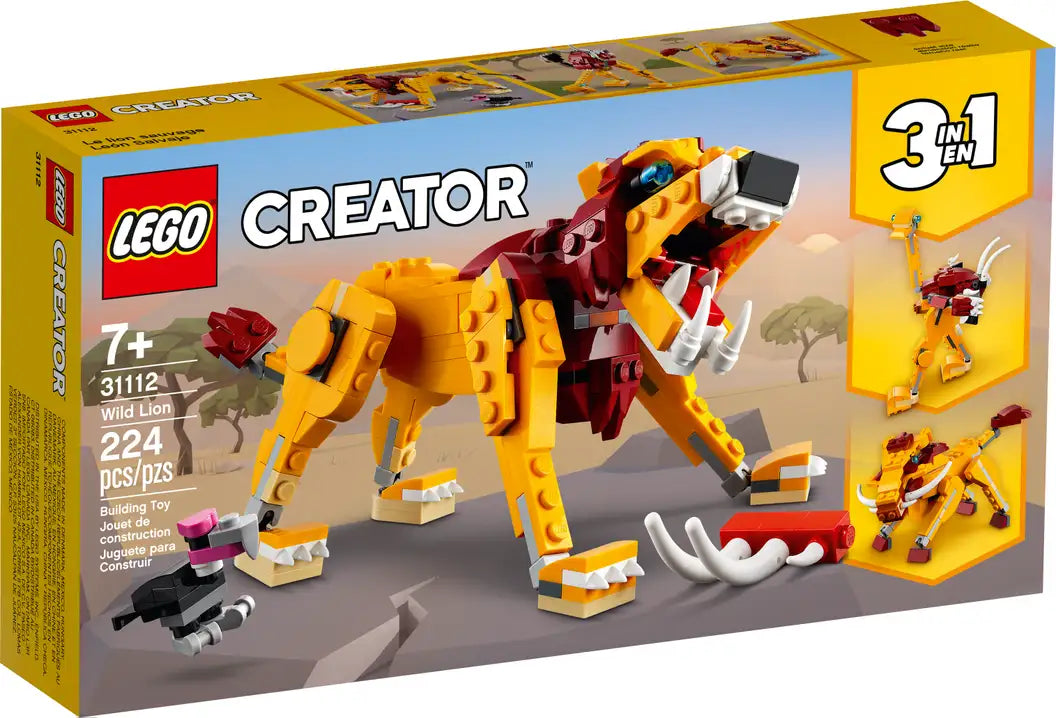 LEGO® Creator 3in1 Wild Lion 31112 (Retired)