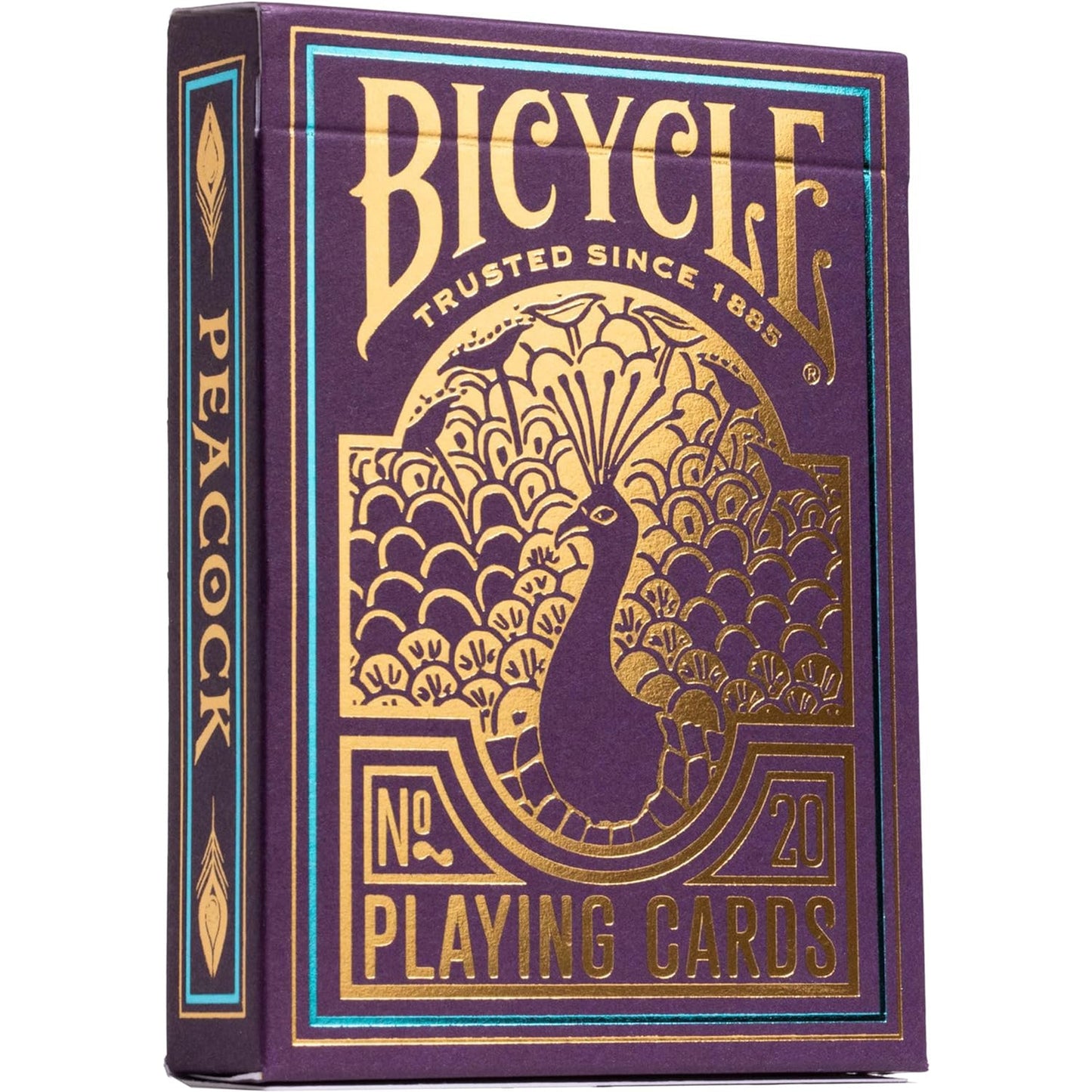 Bicycle Purple Peacock Playing Cards