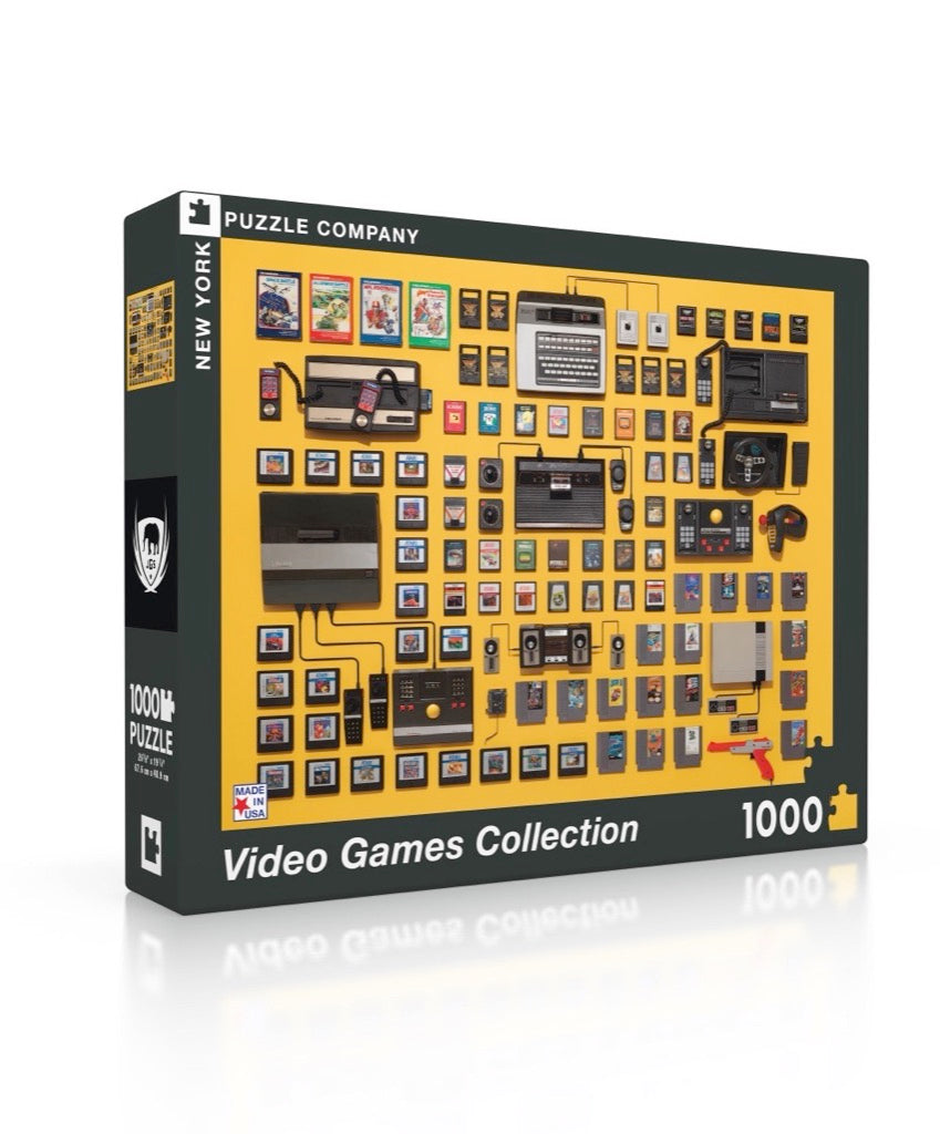 Video Games 1000 Piece Jigsaw Puzzle