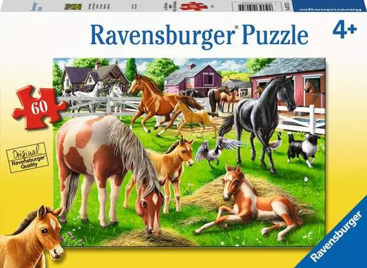 Happy Horses 60 Piece Puzzle