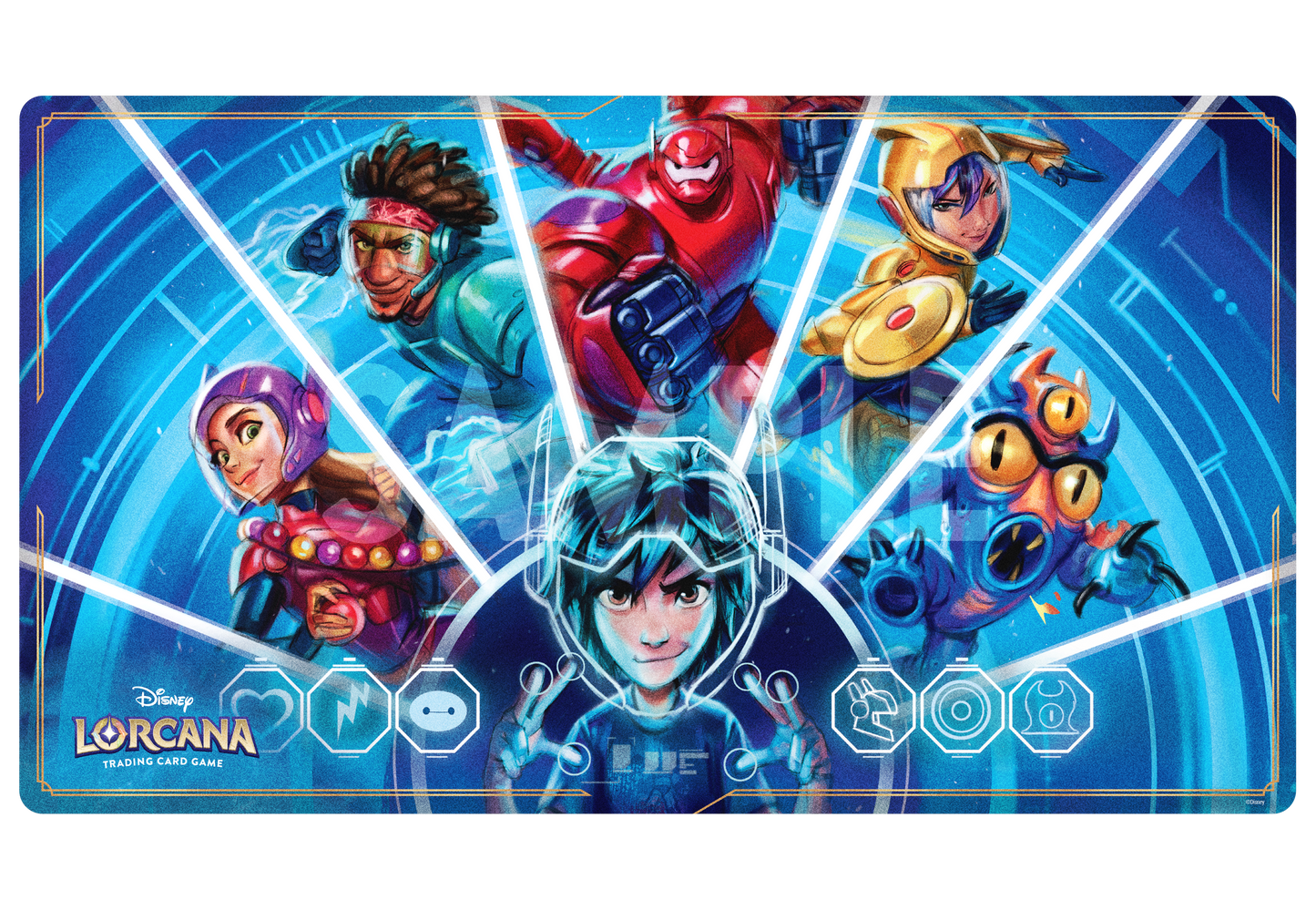 Playmat: Disney Lorcana - Archazia's Island - Big Hero 6 We Could Be Immortals