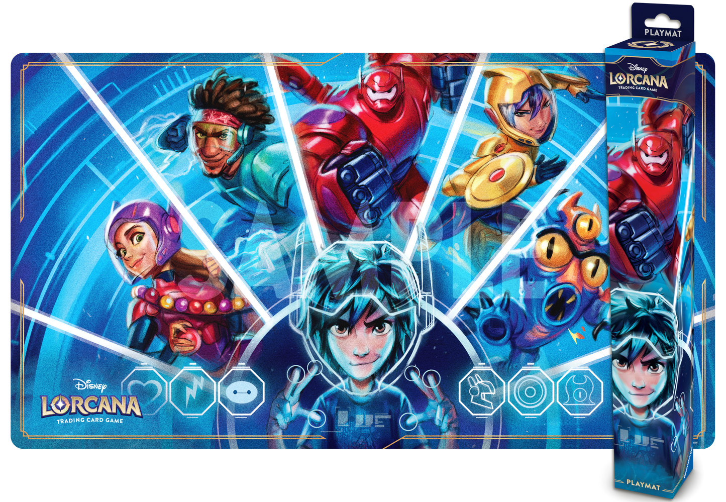 Playmat: Disney Lorcana - Archazia's Island - Big Hero 6 We Could Be Immortals