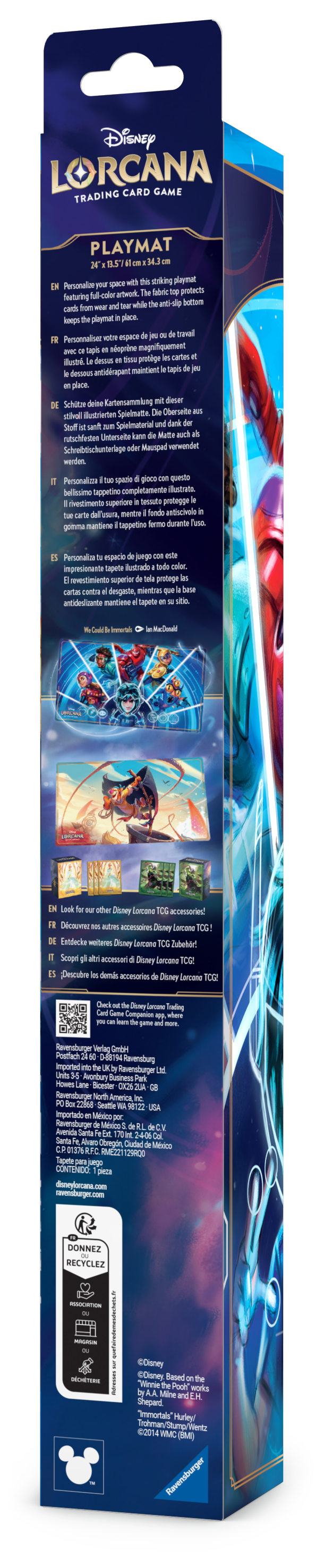 Playmat: Disney Lorcana - Archazia's Island - Big Hero 6 We Could Be Immortals