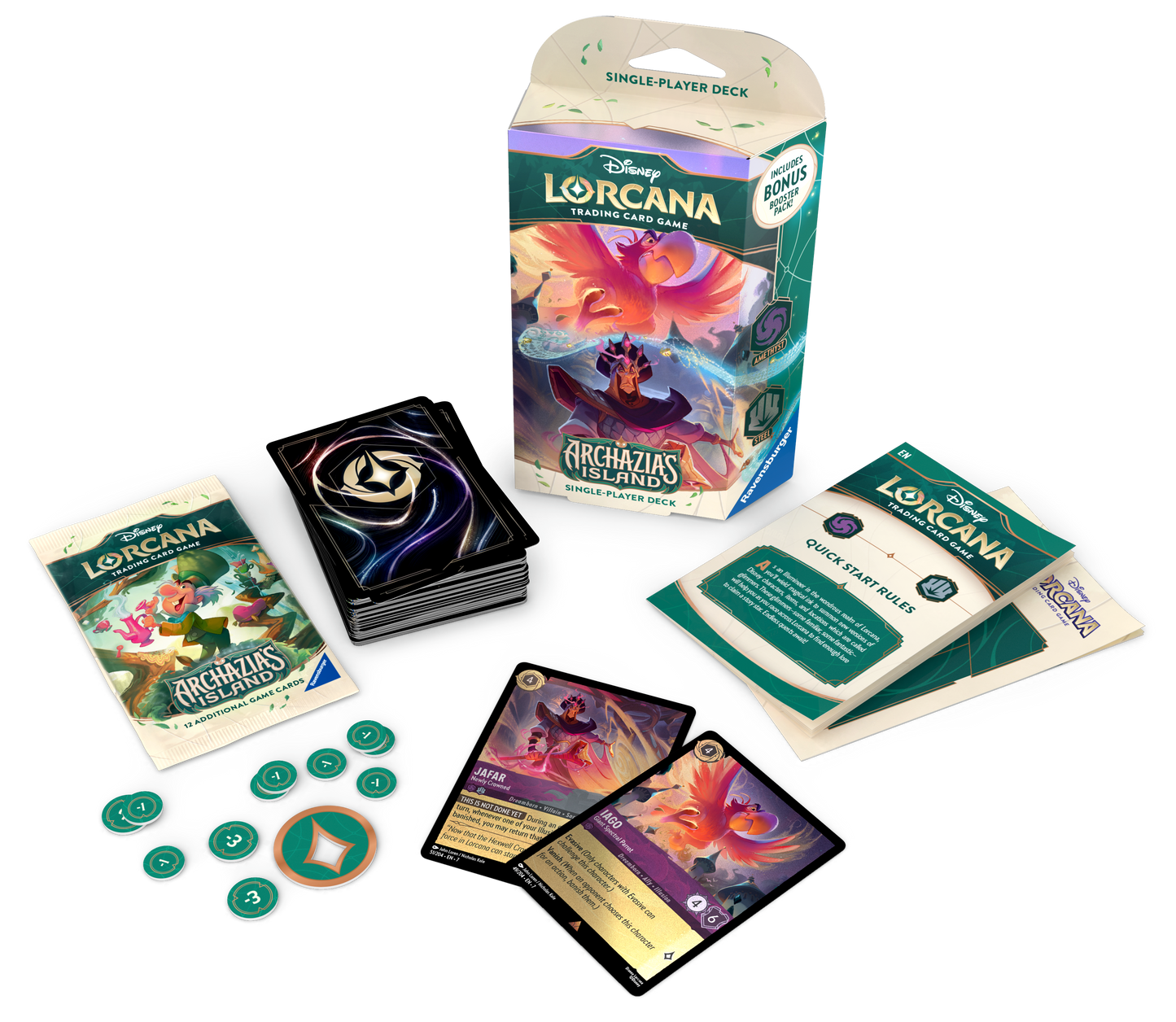 Disney Lorcana: Archazia's Island Starter Deck (One Random)