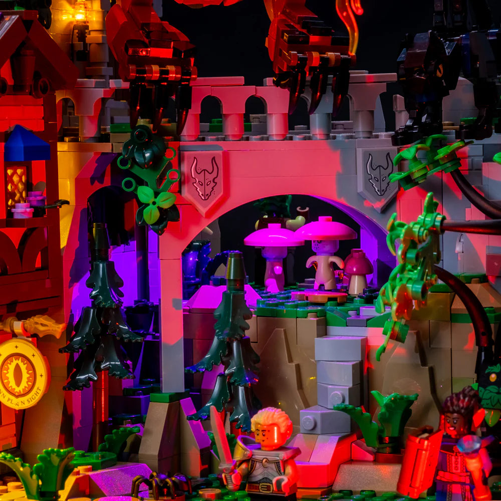 Light My Bricks Light Kit for LEGO® Dungeons & Dragons: Red Dragon's Tale 21348