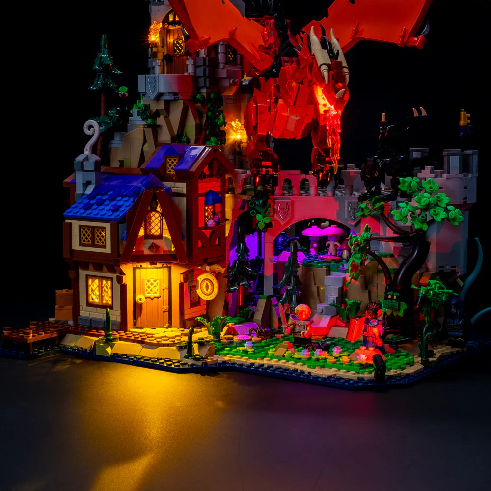 Light My Bricks Light Kit for LEGO® Dungeons & Dragons: Red Dragon's Tale 21348