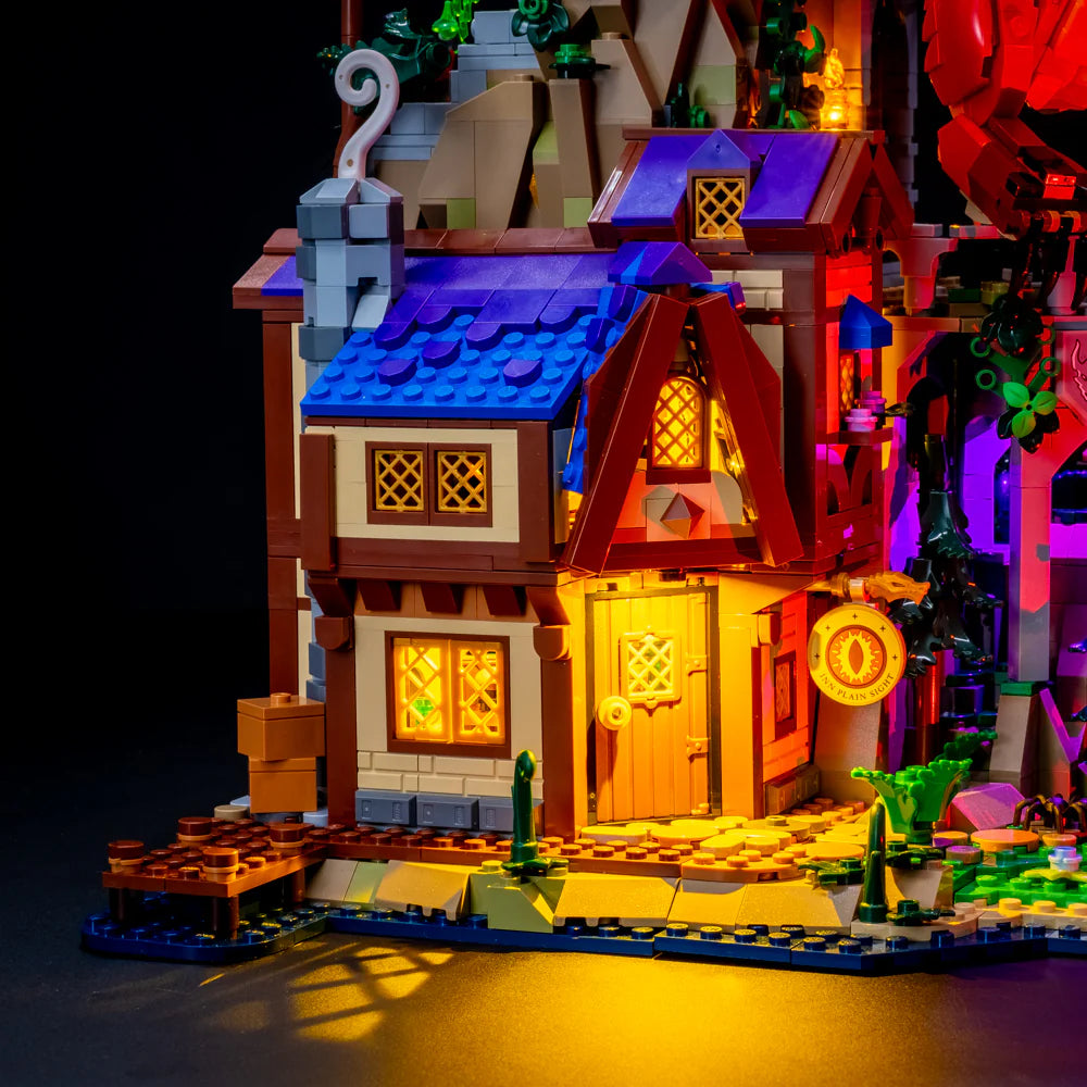 Light My Bricks Light Kit for LEGO® Dungeons & Dragons: Red Dragon's Tale 21348