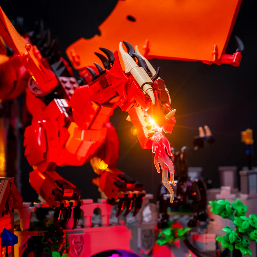 Light My Bricks Light Kit for LEGO® Dungeons & Dragons: Red Dragon's Tale 21348