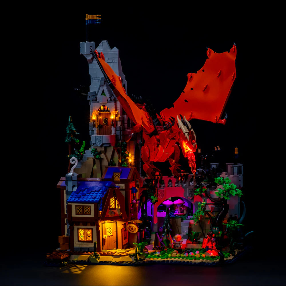 Light My Bricks Light Kit for LEGO® Dungeons & Dragons: Red Dragon's Tale 21348