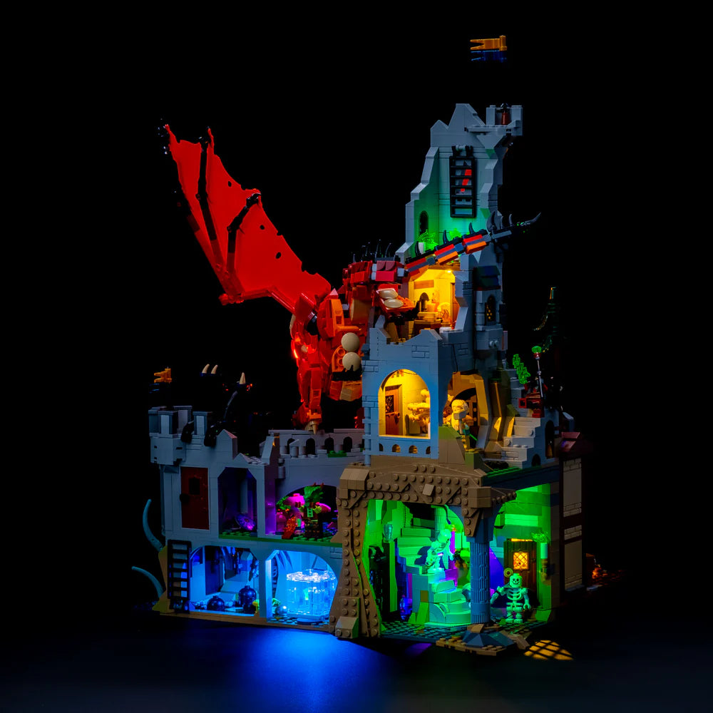 Light My Bricks Light Kit for LEGO® Dungeons & Dragons: Red Dragon's Tale 21348