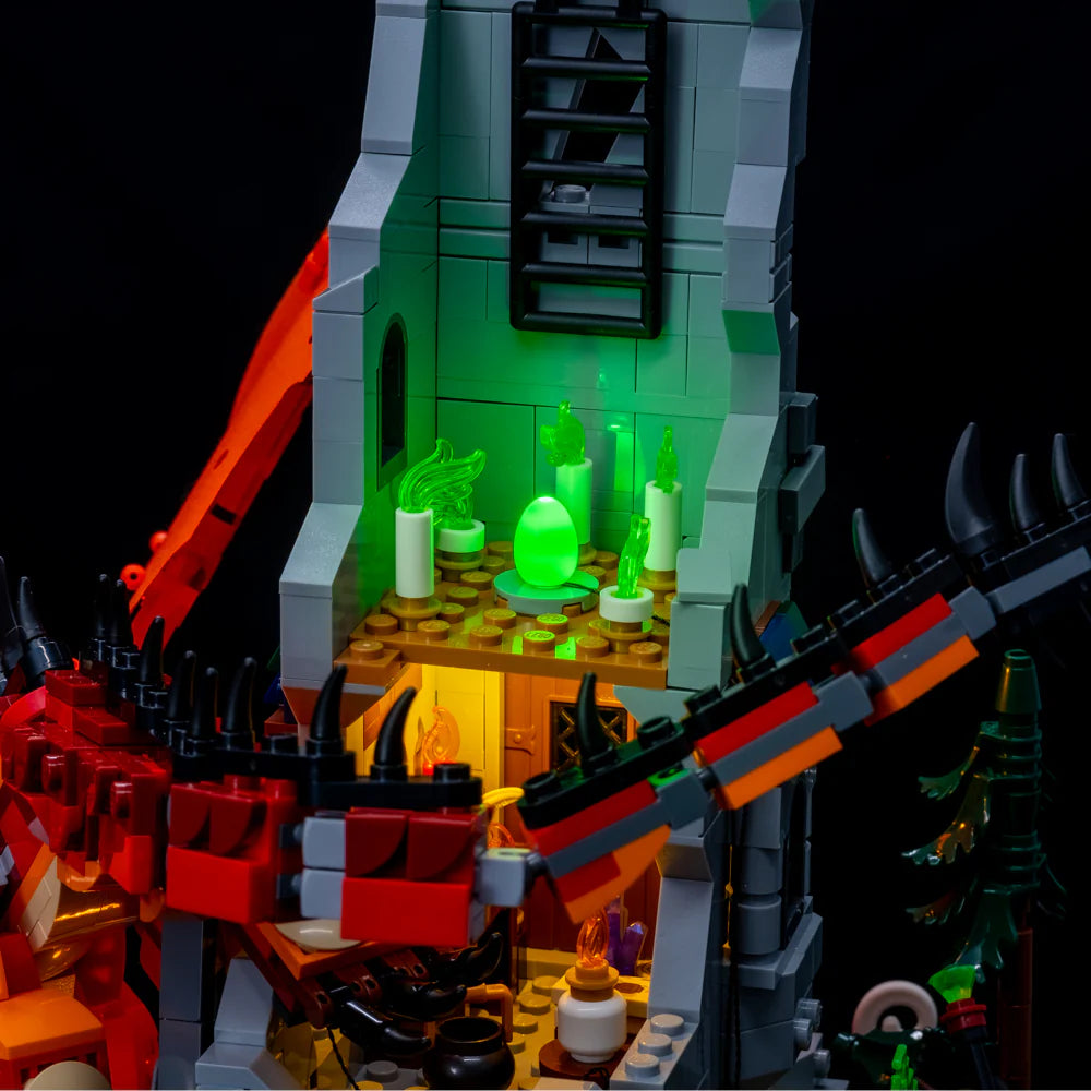 Light My Bricks Light Kit for LEGO® Dungeons & Dragons: Red Dragon's Tale 21348