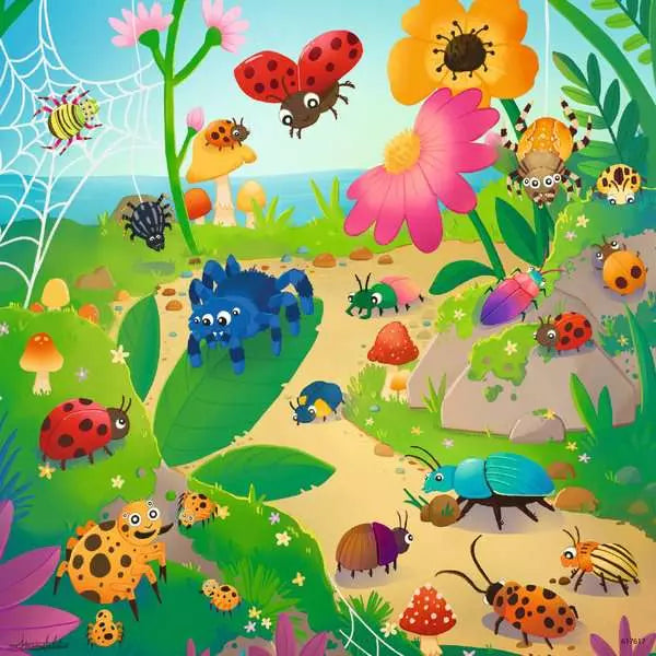 Ravensburger Bugs, Bugs, Bugs - 3x49 Piece Puzzle