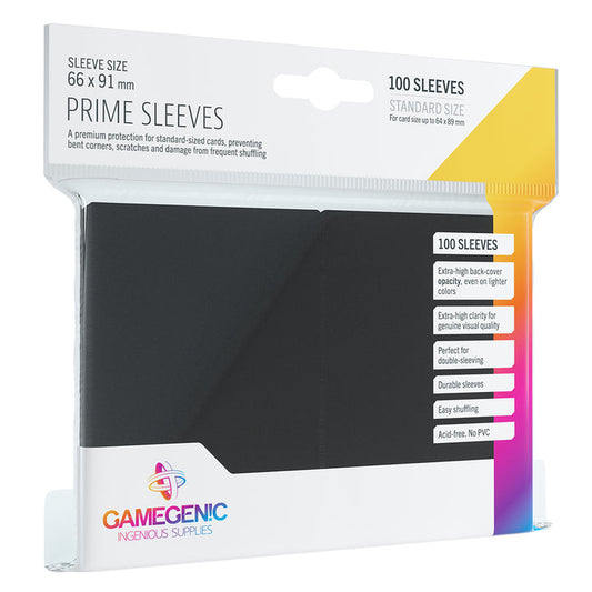 PRIME Sleeves: Black