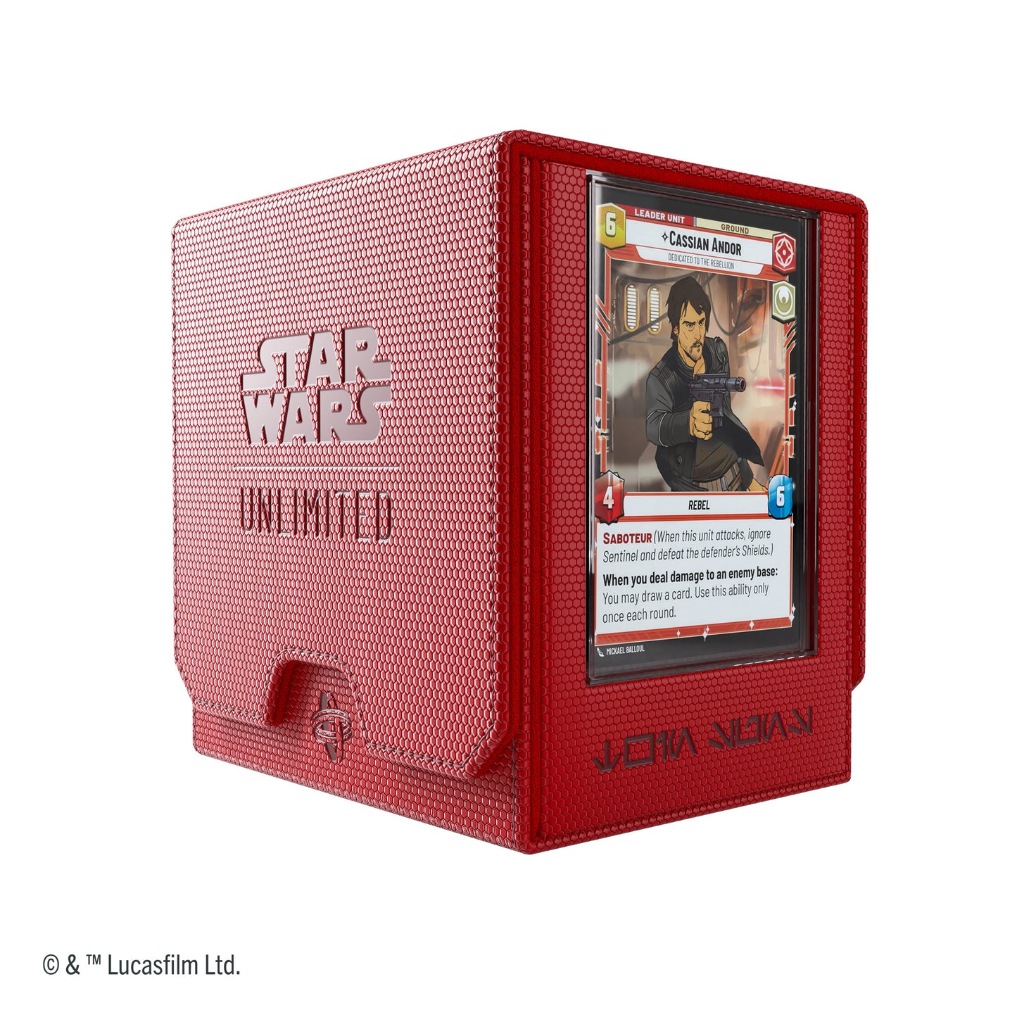 Star Wars: Unlimited Twin Suns Deck Pod Red