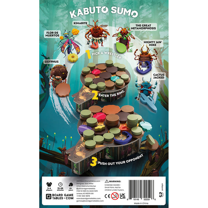 Kabuto Sumo Board Game