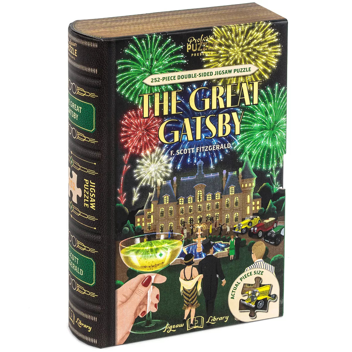 Professor Puzzle Jigsaw Library - The Great Gatsby, 252-Piece Puzzle