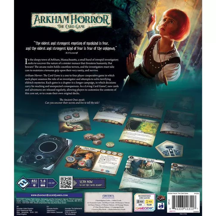 GAME RENTAL: Arkham Horror: The Card Game - Revised Core Set
