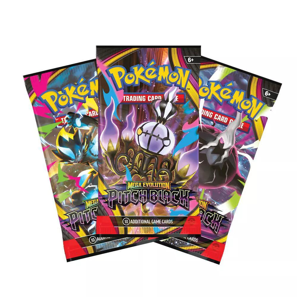 Pokémon TCG: Mega Evolution Pitch Black 3 Pack Blister (LIMIT 1 PER REWARDS ACCOUNT)