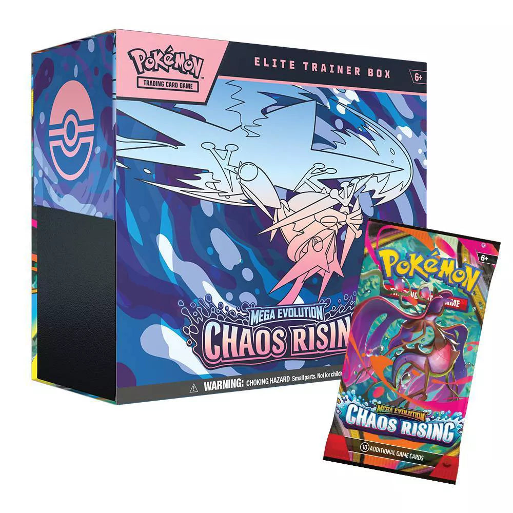 Pokémon TCG: Mega Evolution Chaos Rising Elite Trainer Box (LIMIT 1)