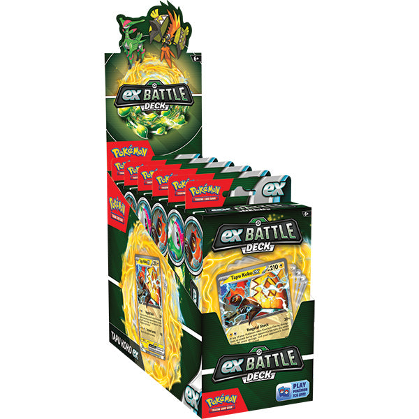 Pokemon TCG: Ex Battle Deck (Tapu Koko ex or Iron Leaves ex) One Random (limits in place - see description)