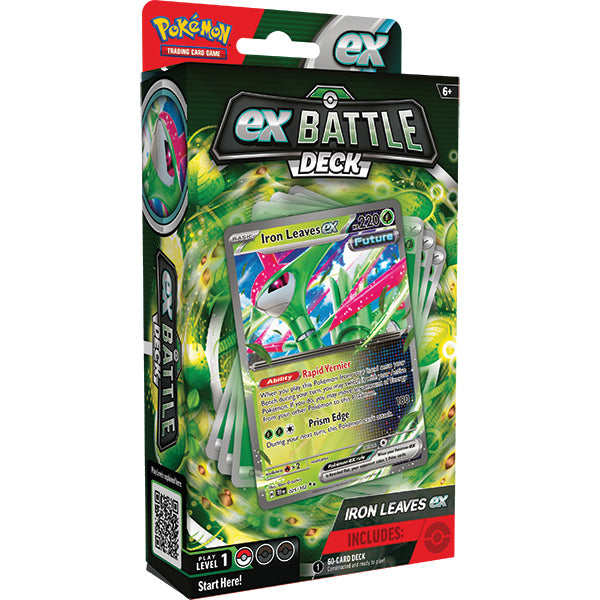Pokemon TCG: Ex Battle Deck (Tapu Koko ex or Iron Leaves ex) One Random (limits in place - see description)