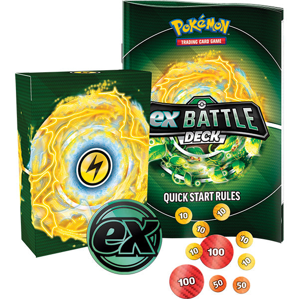 Pokemon TCG: Ex Battle Deck (Tapu Koko ex or Iron Leaves ex) One Random (limits in place - see description)