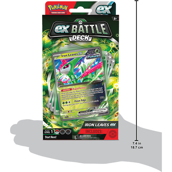 Pokemon TCG: Ex Battle Deck (Tapu Koko ex or Iron Leaves ex) One Random (limits in place - see description)