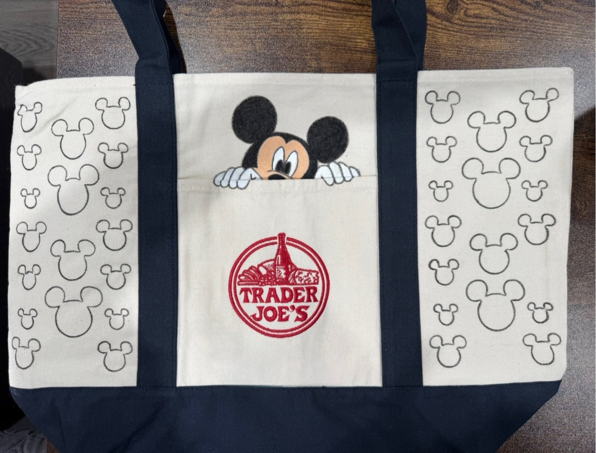Magical Minnie Mouse Hand-Painted Tote