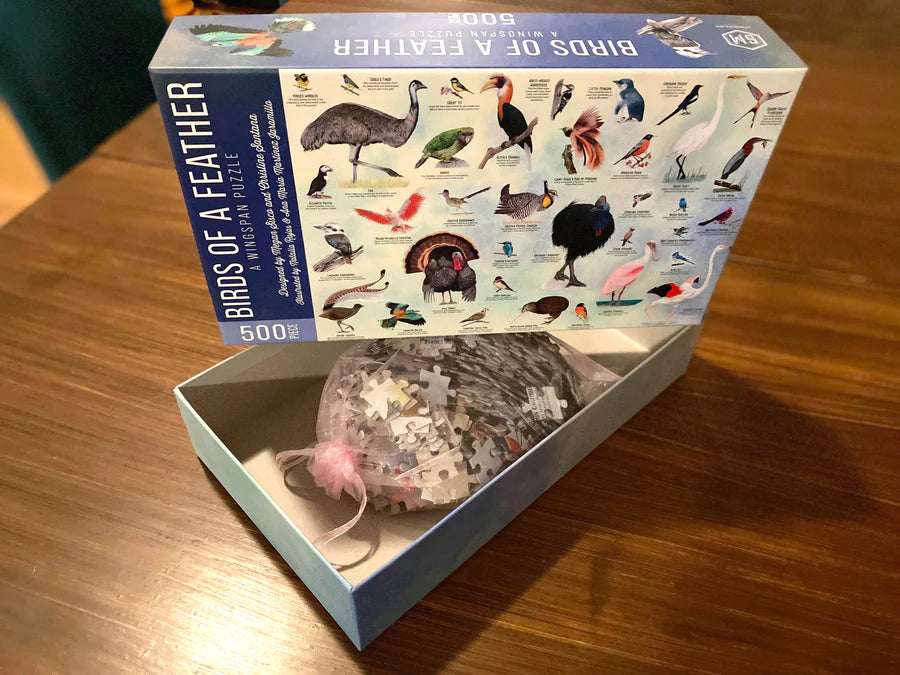 Birds of a Feather: 500-Piece Wingspan Puzzle