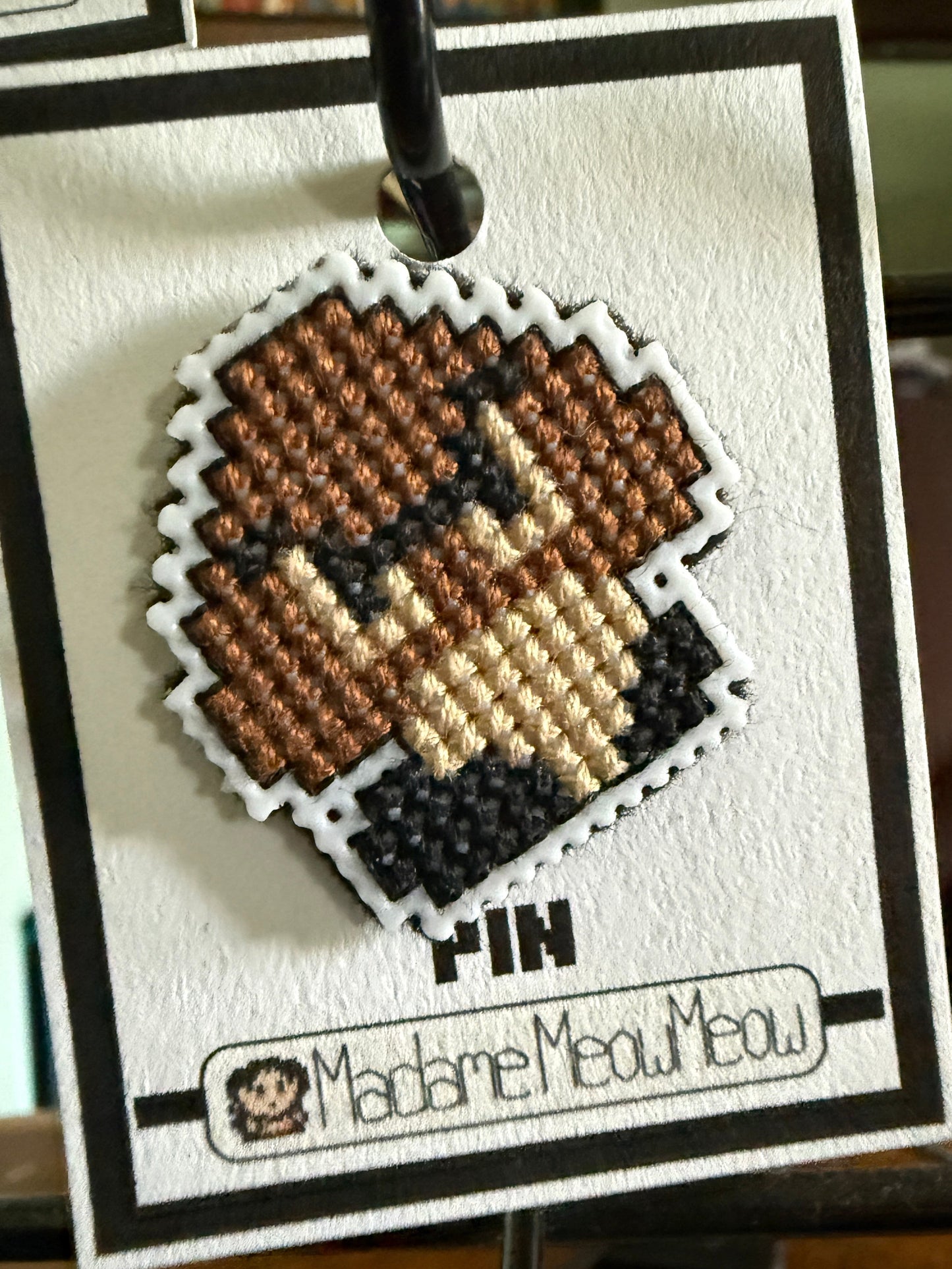 Madame MeowMeow's Cross-Stitch Mario Pins