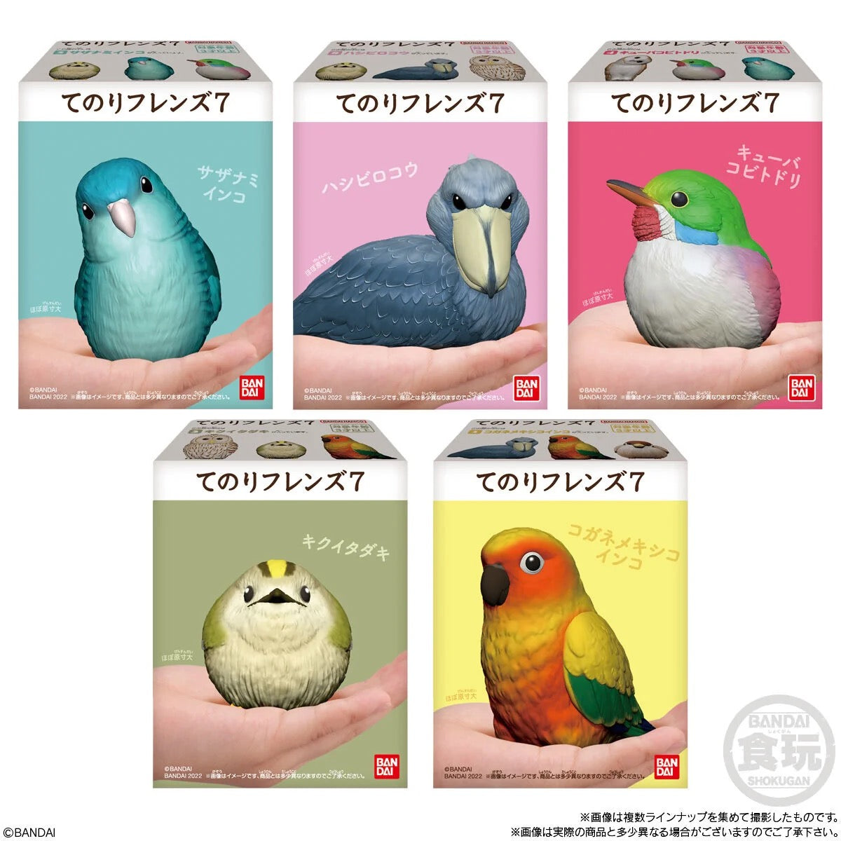 Tenori Friends: 7 Birds Blind Box Figure