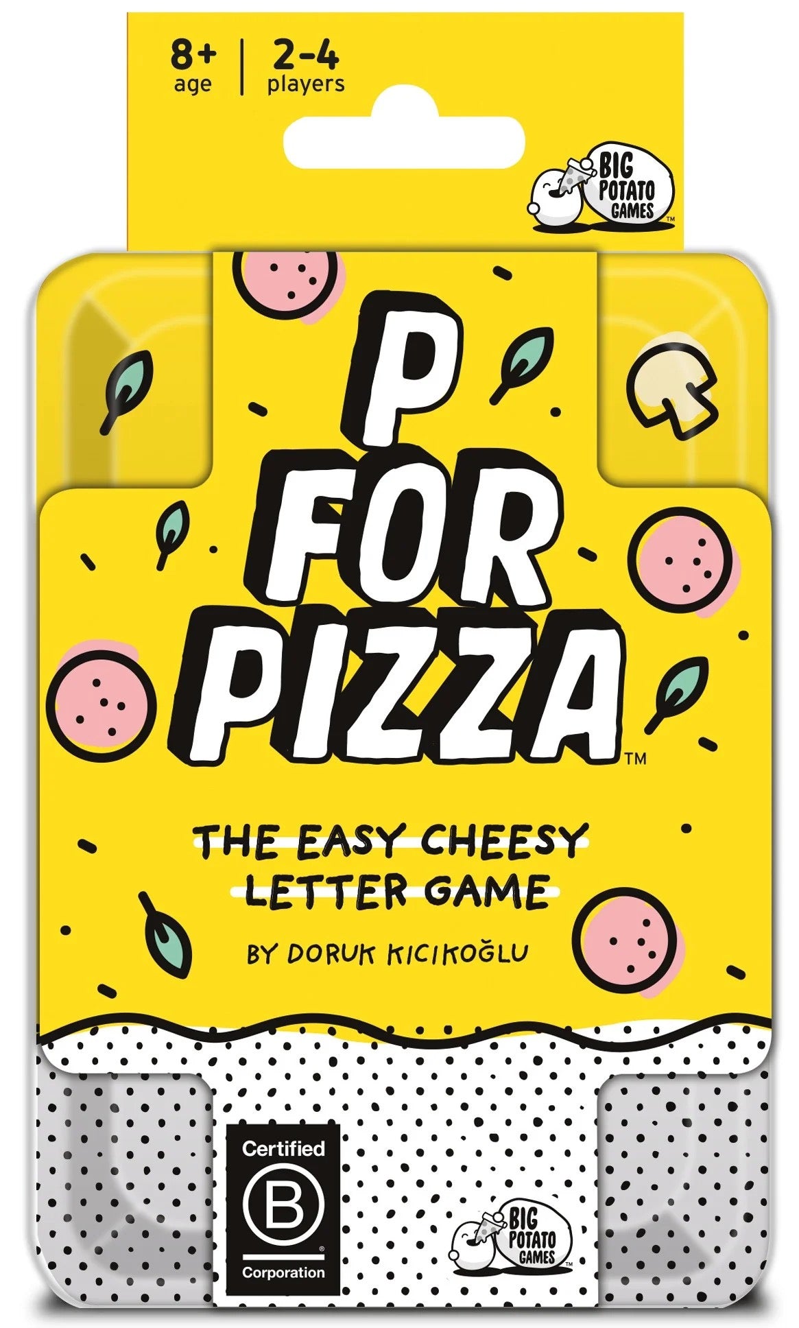 P for Pizza Tin