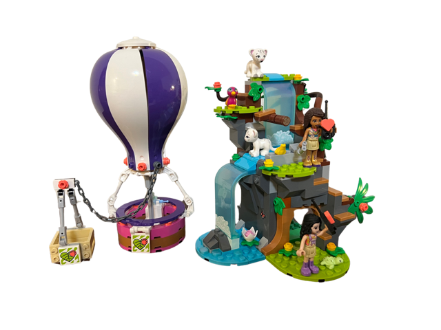 CERTIFIED USED: LEGO® Friends: Tiger Hot Air Balloon Jungle Rescue 41423 (Retired)