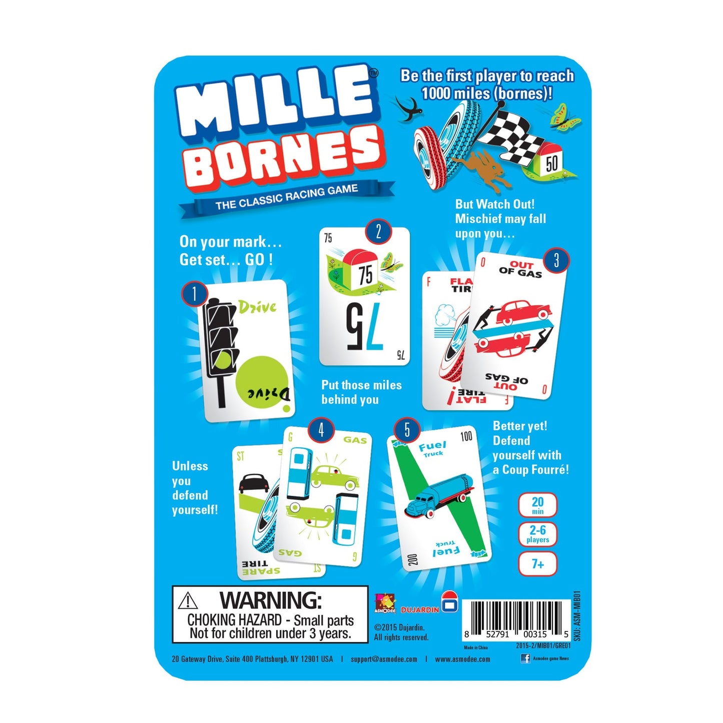 Mille Bornes: The Classic Racing Game