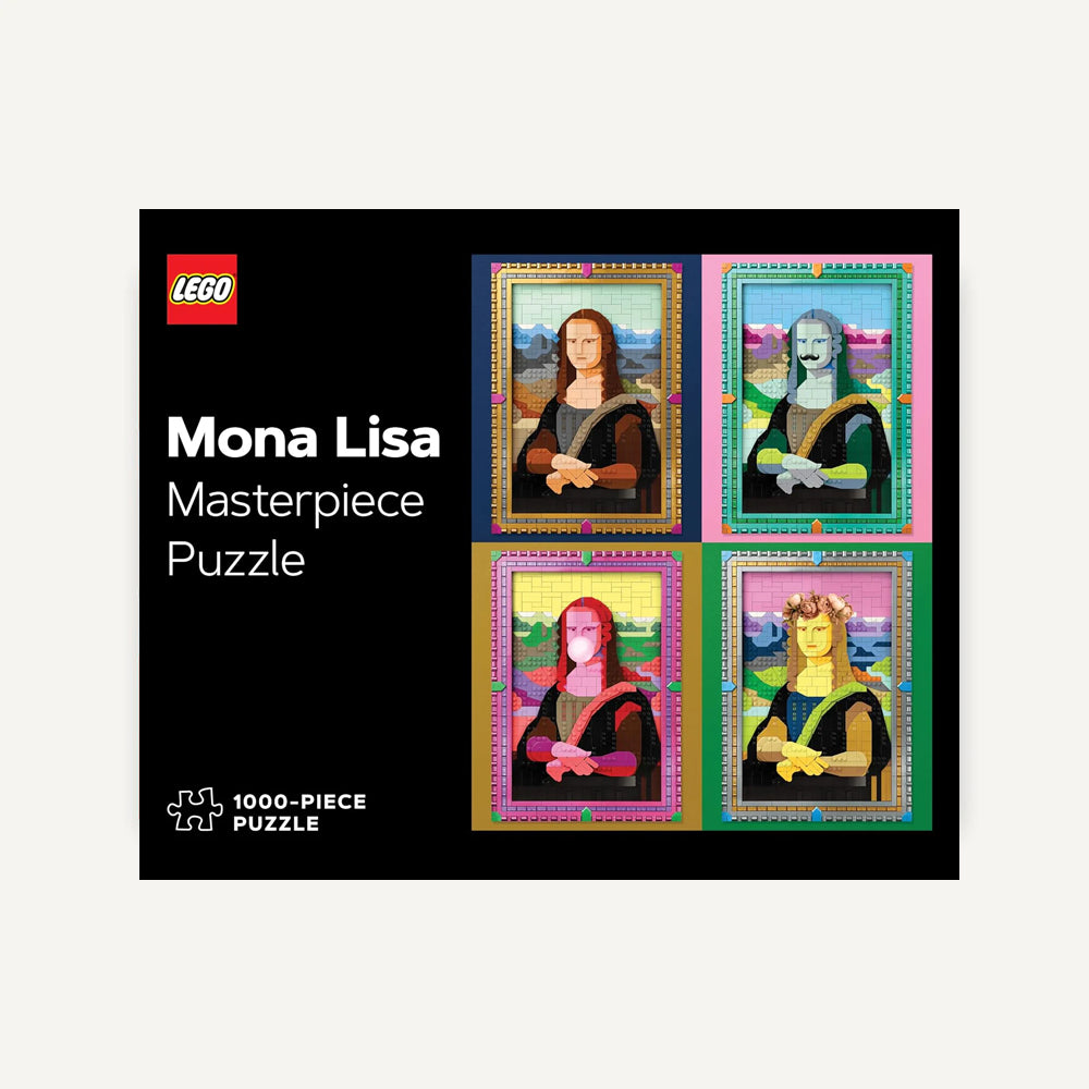 LEGO® Masterpiece Puzzle: Mona Lisa 1000-Piece Puzzle