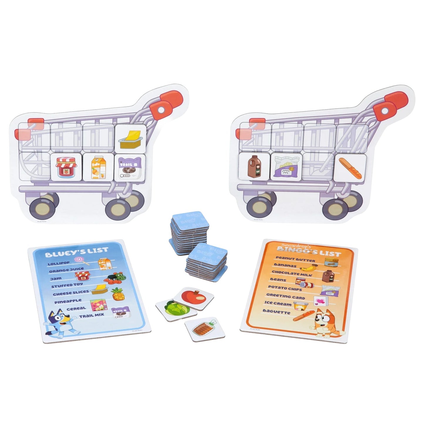 Bluey Shopping List Game