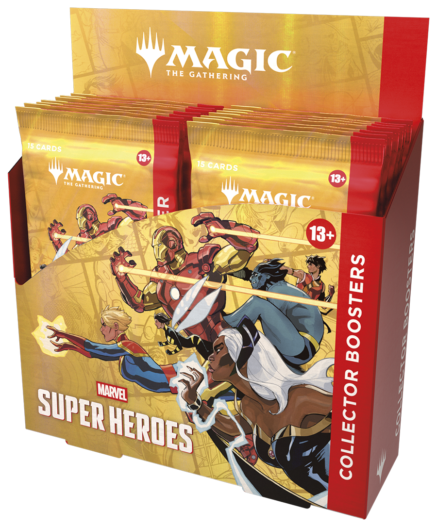 PREORDER GUARANTEED: Magic: The Gathering | Marvel Super Heroes Collector Booster Box