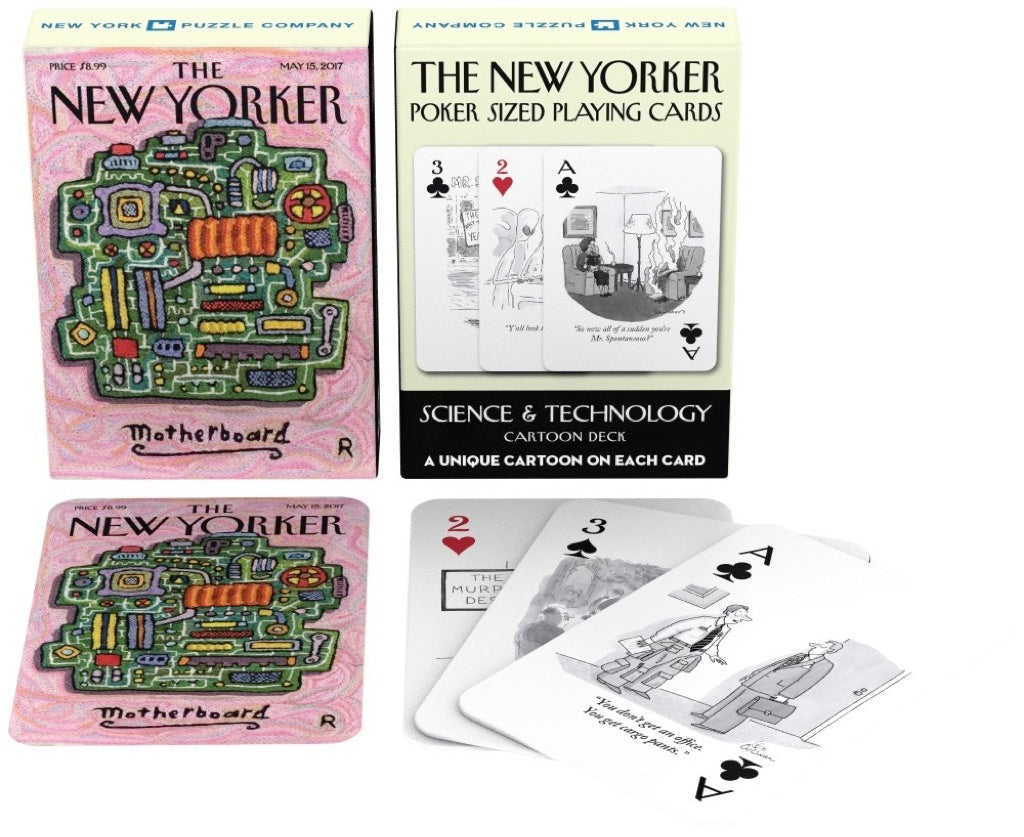 New Yorker Science Cartoons Playing Cards