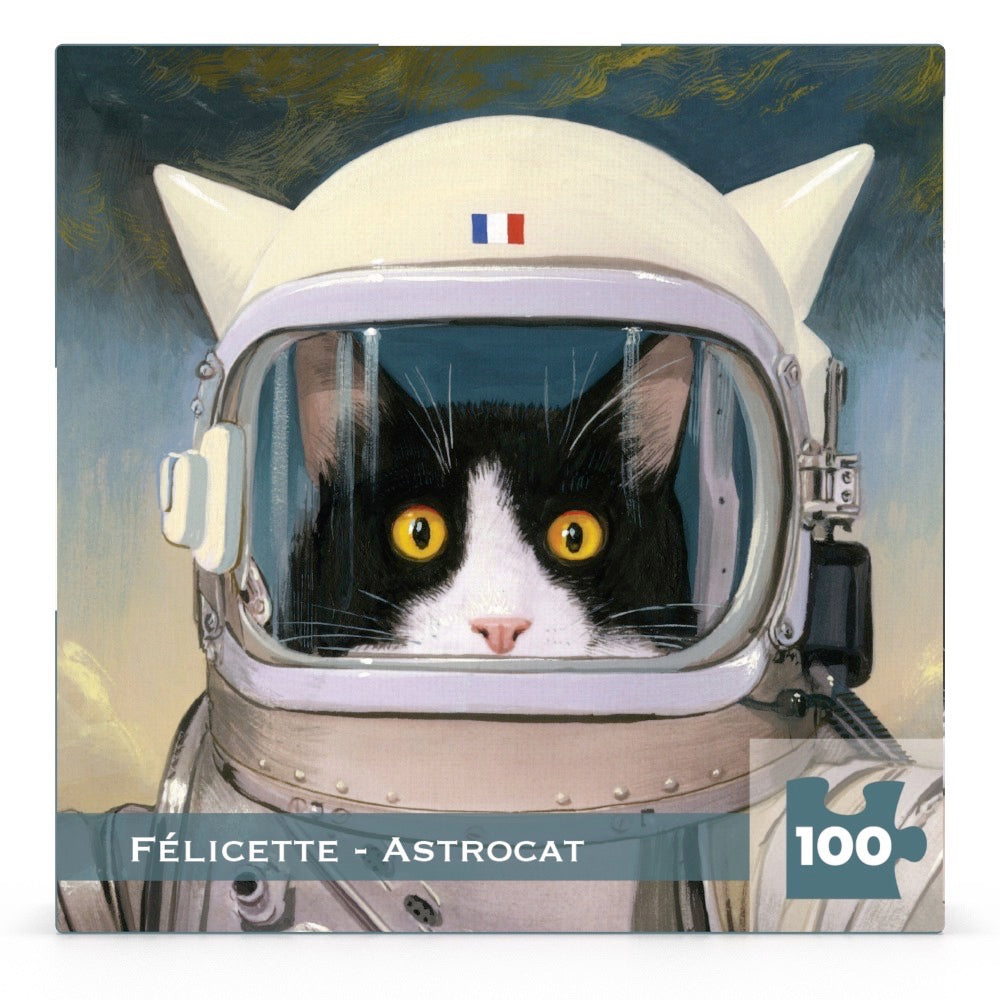 Félicette - Astrocat 100 Piece Jigsaw Puzzle