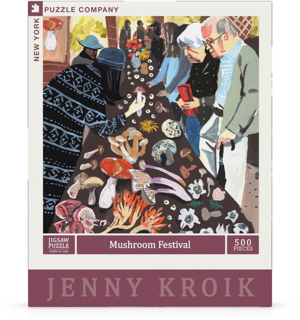 Mushroom Festival 500 Piece Jigsaw Puzzle