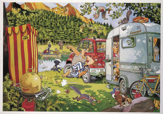 WASGIJ? Bear Necessities 500 Piece Puzzle