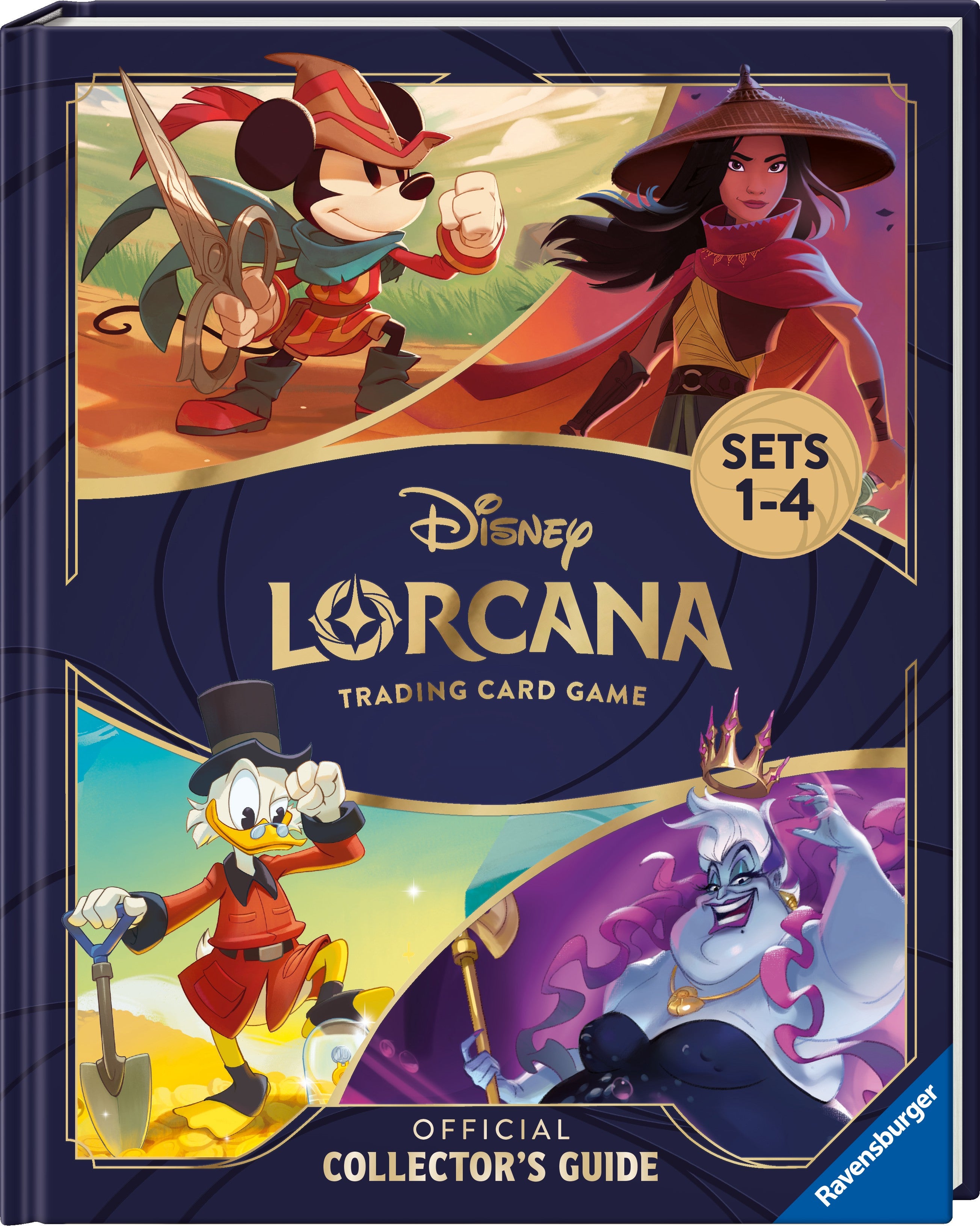 Disney Lorcana Lorebook: Sets 1-4 Collector's Edition & Catalog