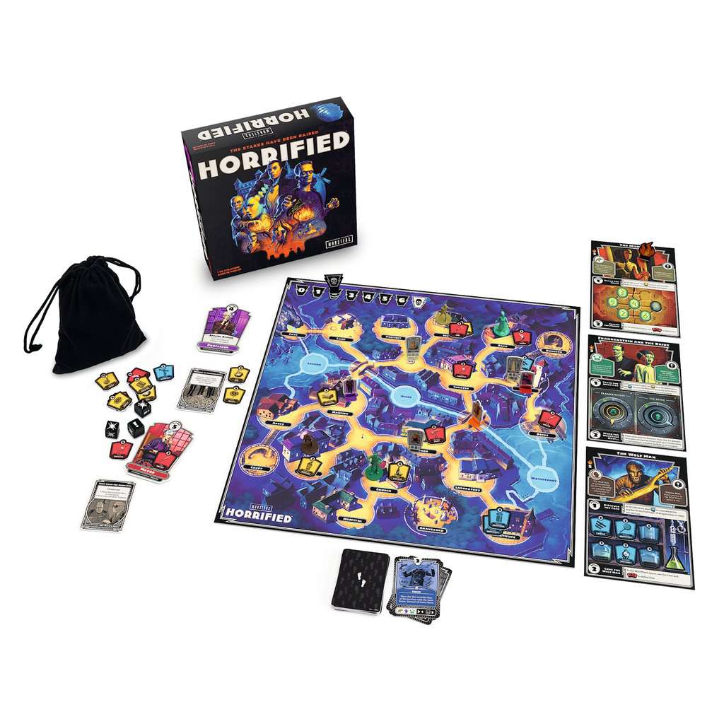 Ravensburger Horrified: Universal Monsters Strategy Board Game