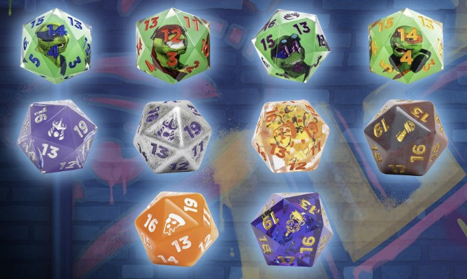Sirius Dice Magic: The Gathering Teenage Mutant Ninja Turtles Treasure Pack