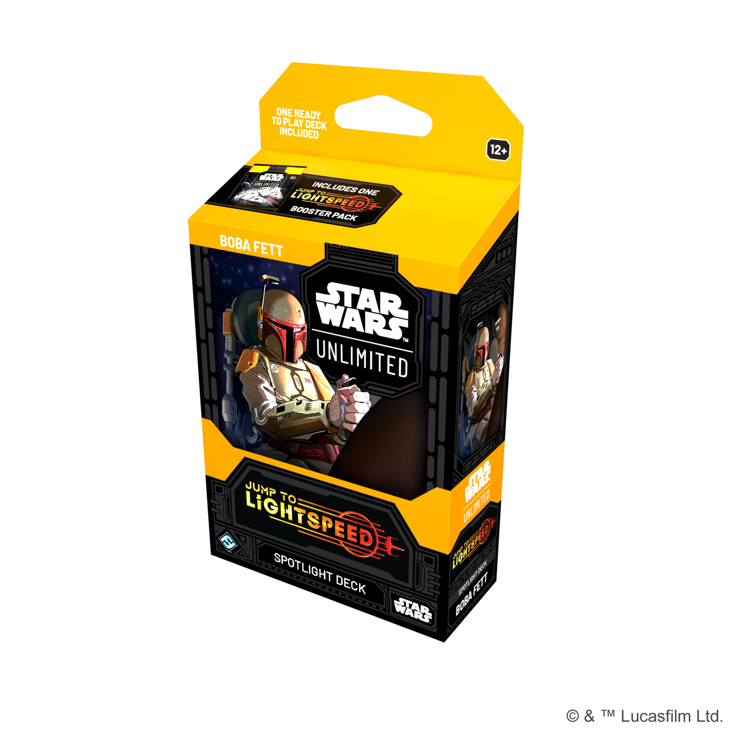 Star Wars: Unlimited - Jump to Lightspeed: Spotlight Deck (Han Solo or Boba Fett)