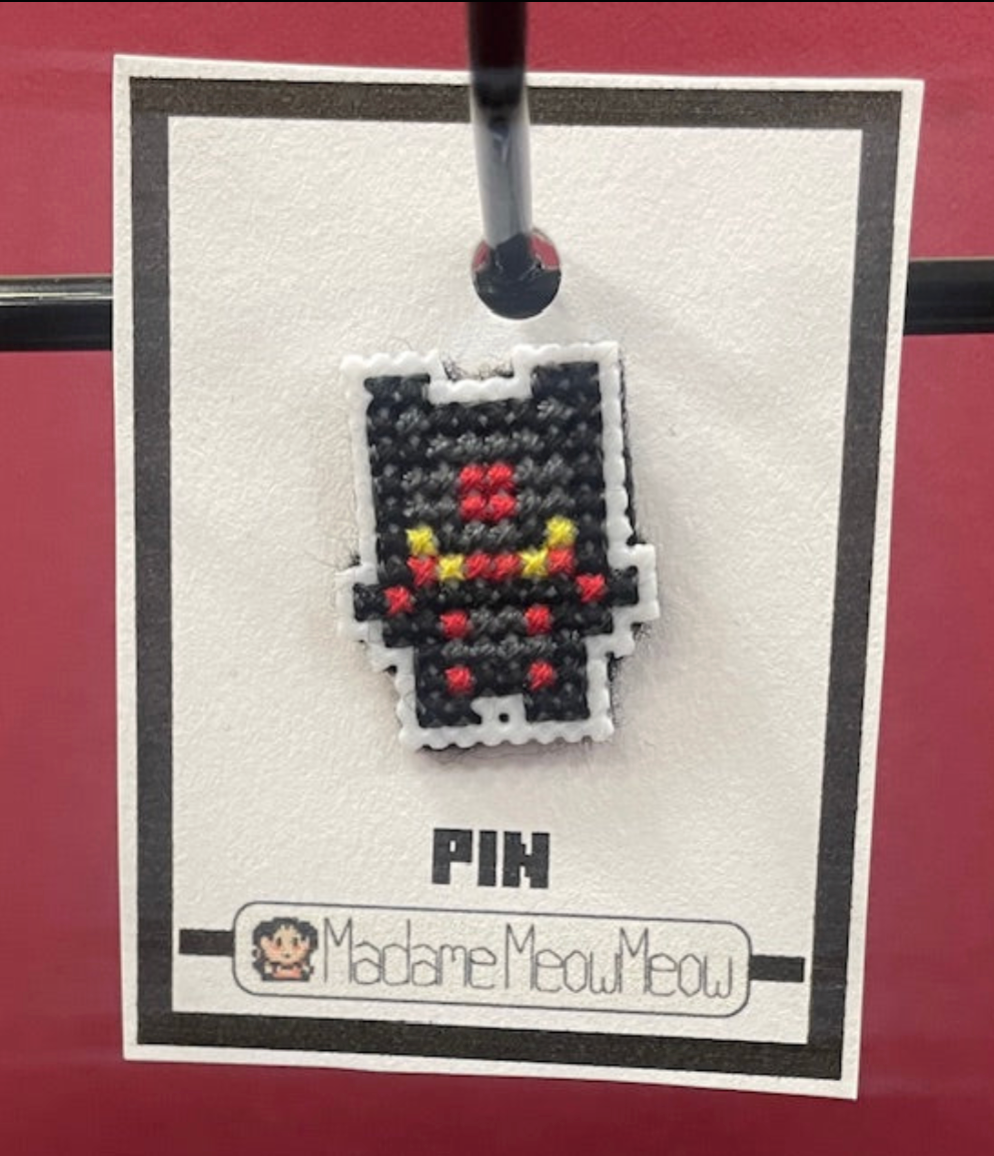 Madame MeowMeow's Cross-Stitch Pokémon Pins